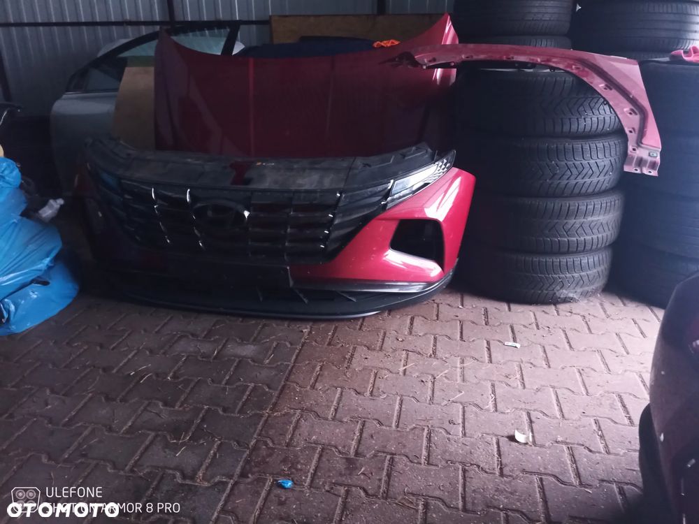Hyundai Tucson 2020-2024 przód kompletny maska zderzak WR6 - 3