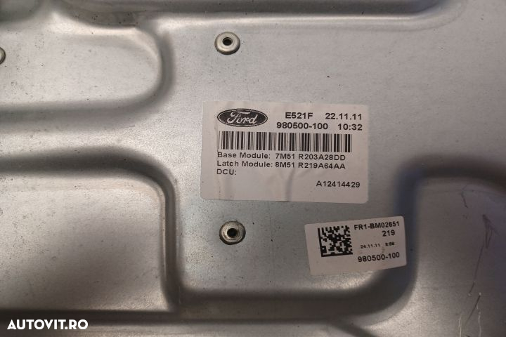 Macara geam fata dreapta electrica 7M51-R045H16-A 7M51-R203A28-DD 8M5 - 5