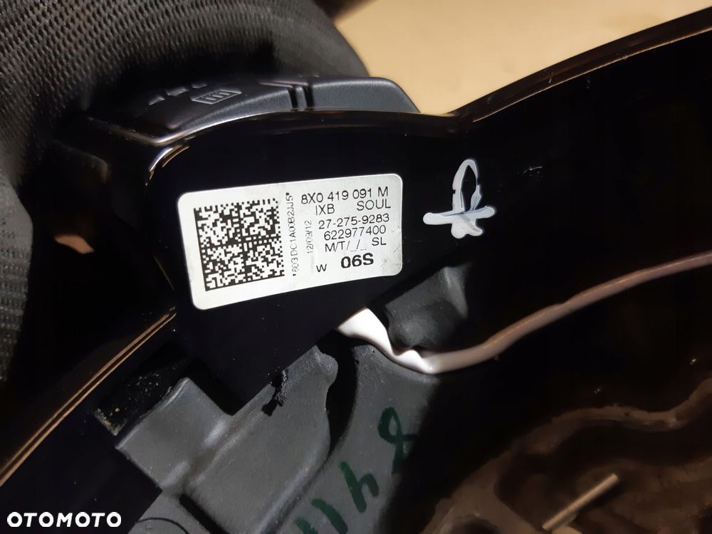 audi a6 c7 kierownica s-line skóra multifunkcja łopatki 8x0419091m - 4