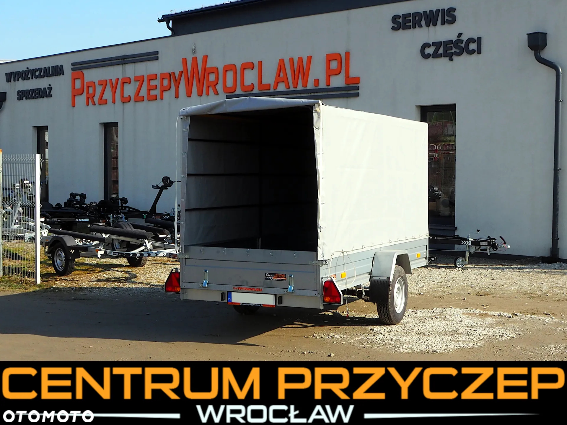 Rydwan EURO A750 / 1 OŚ / NIEHAMOWANE / Z PLANDEKA LUB BEZ - 10