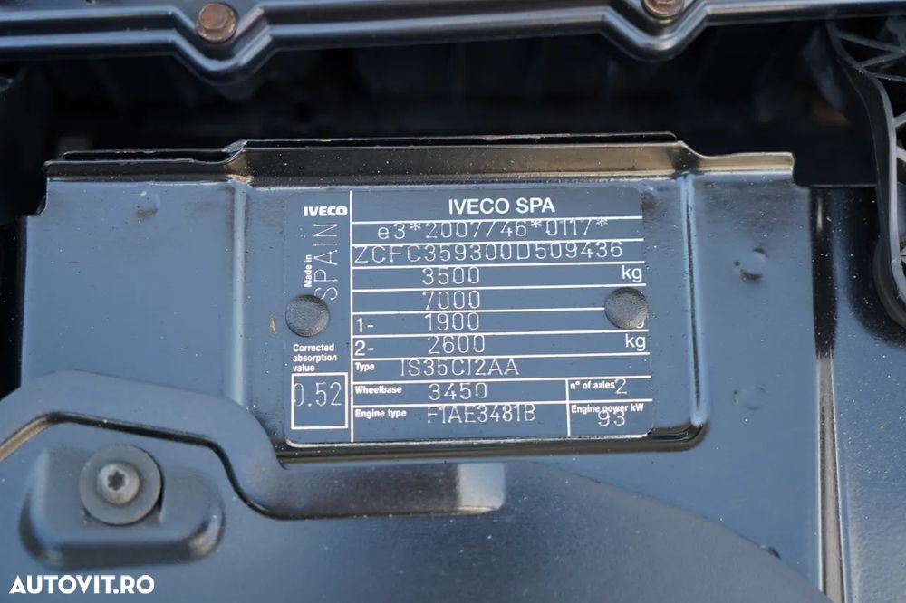 Iveco DAILY 35-130 / FRIGIDER / UNITATE THERMO KING / DHOLLANDIA LIFT / AUTOMAT / IMPORTAT - 39