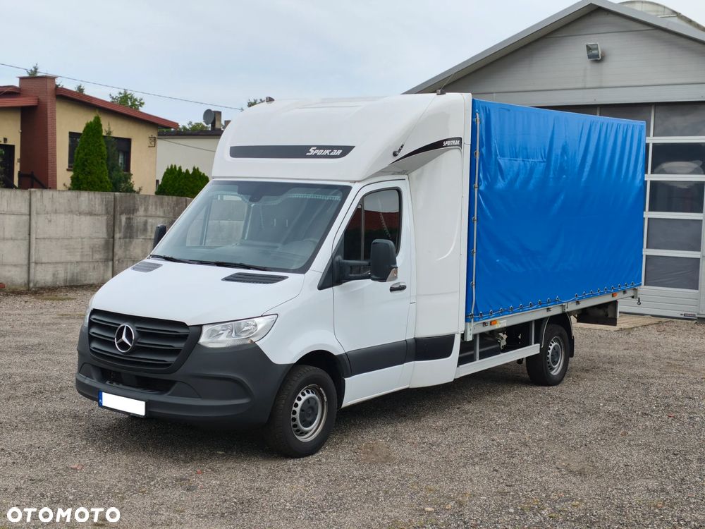 Mercedes-Benz SPRINTER 317 8EP SPOJTRAK TWINCAB GWARANCJA ASO SALON PL BEZWYPADKOWY FV23% REG. WYSOKOŚCI MASTER MOVANO - 9