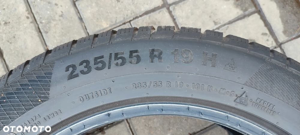 OPONY ZIMOWE 235/55R19 101H CONTINENTAL WINTERCONTACT TS850 SSR (2919) ZIMA KOMPLET 4 SZTUKI - 6