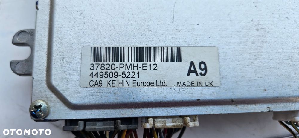 HONDA CIVIC VII 7 LIFT 1.6 16V VTEC D16V1 Zestaw startowy do odpalenia auta Sterownik silnika Komputer Licznik Zegary Stacyjka - 3