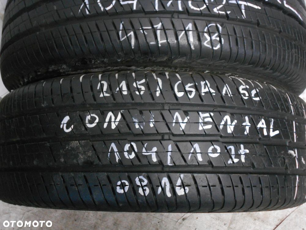 OPONY 215/65R15C CONTINENTAL VANCO 2 DOT 4718 / 0816 10MM - 3