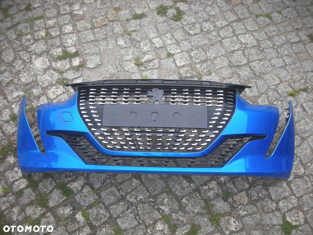 STELAŻ PRZEDNI ZDERZAK WSPORNIK GRILL PEUGEOT 208 II 2019- KRATKA PRZÓD - 1