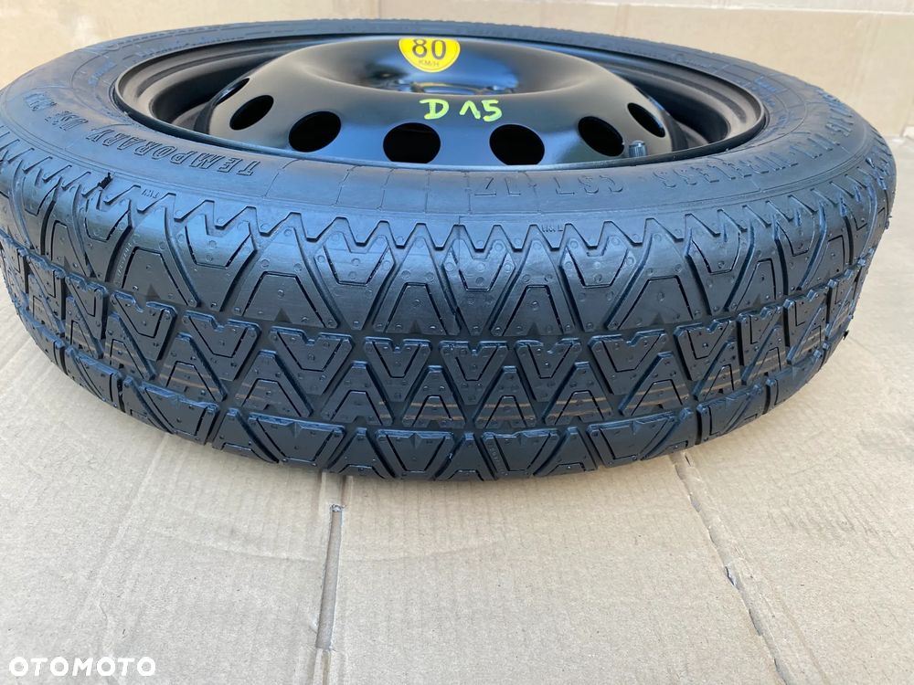 Koło dojazdowe dojazdówka 15 Dacia Dokker  Sandero Logan  RENAULT Clio Modus  MITSUBISHI Colt - 3