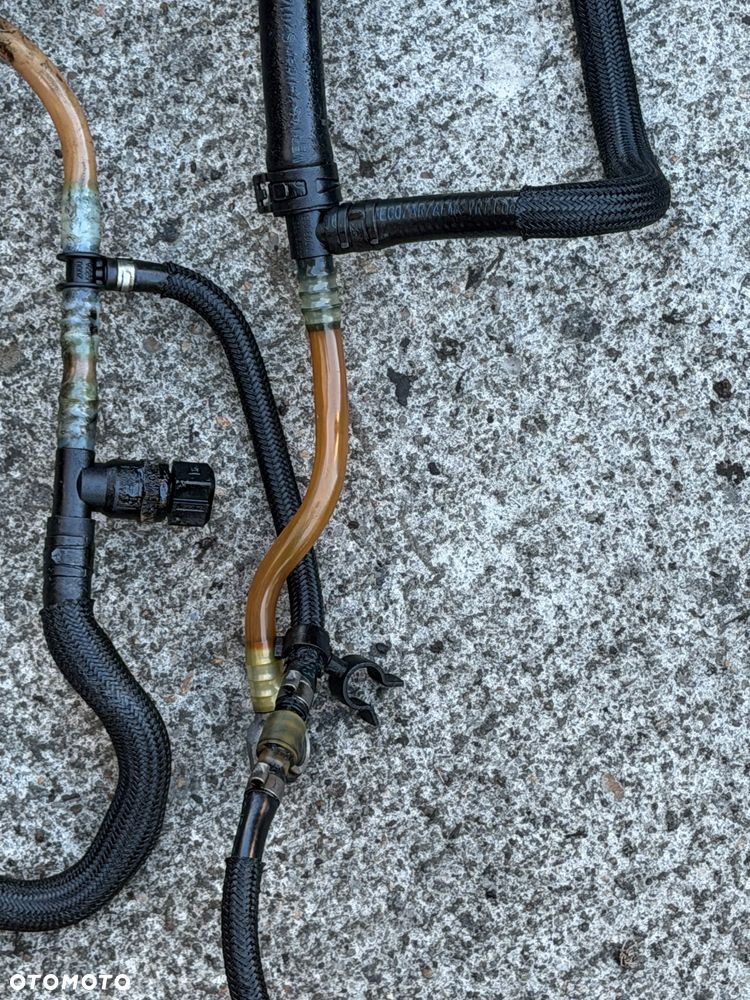 Przewody paliwowe wtrysków pompy m57n2 piezo 3.0d e60 e61 e90 komplet - 3