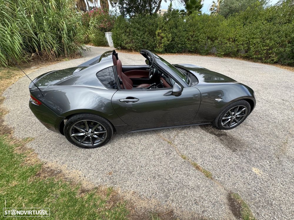 Mazda MX-5 MZR 2.0 RF Sky.Excell. Navi Brown Leather - 15