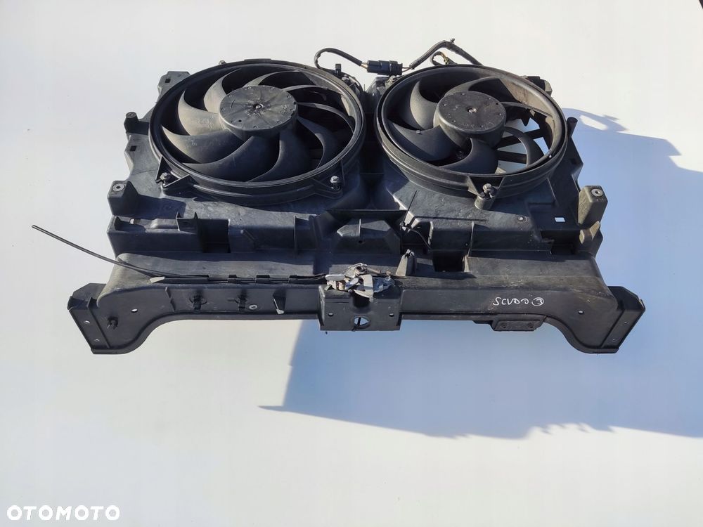pas przedni komplet chłodnic wentylator jumpy expert scudo ii hdi 07-13 - 3