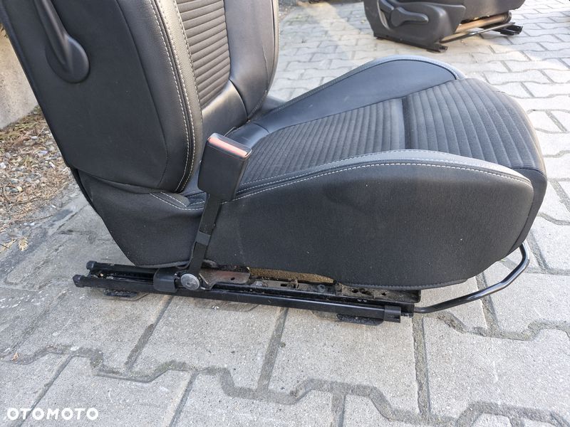 renault scenic iv 4 fotel kierowcy lewy przód półskóra eu europa - 11
