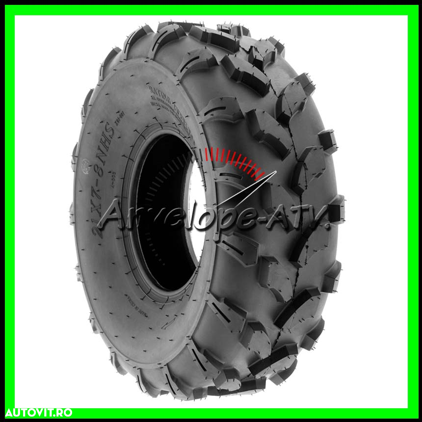 Anvelopa Atv 21x7-8 Cauciuc Atv 21x7x8 - 3
