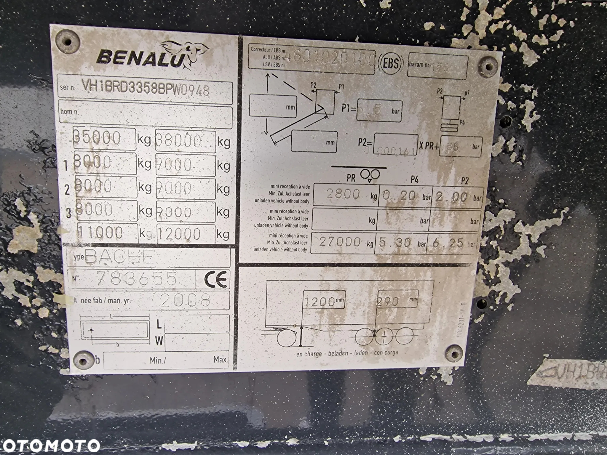Benalu Ruchoma podłoga 92m3 Podłoga 10 mm 7600 kg - 9