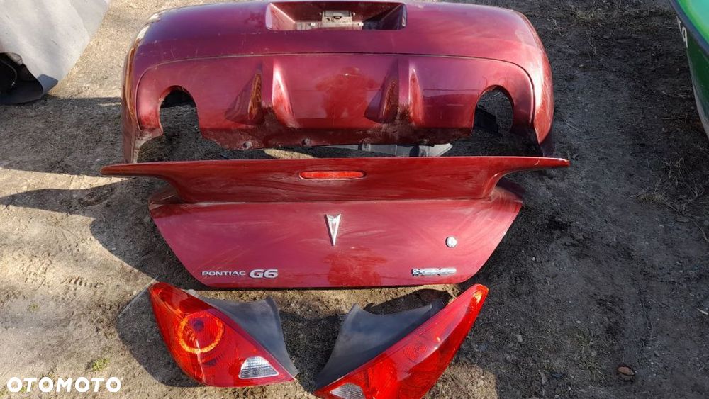 Pontiac G6 kompletny tył (klapa zderzak lampy) - 1