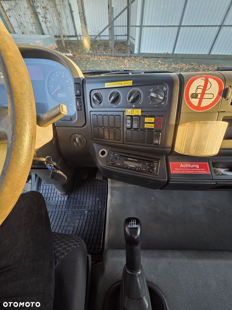 MAN Podnośnik Koszowy Zwyżka 28 Metrów Bison Wumag 20 w Bok UDT Import Niemcy jak Ruthmann GSR - 21