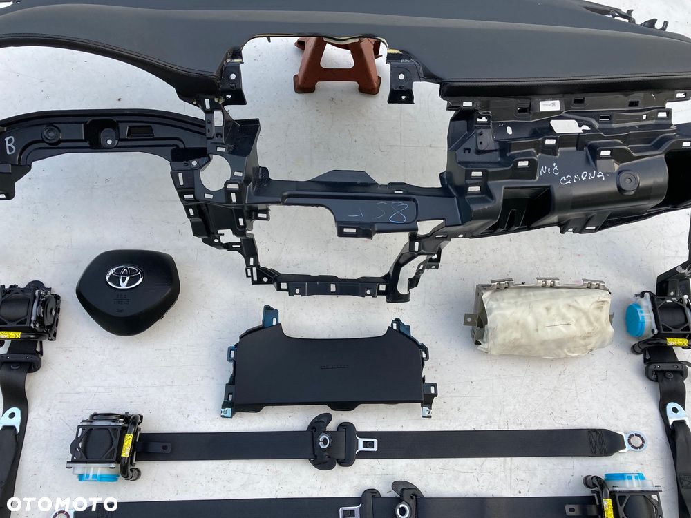TOYOTA C-HR CHR DESKA KONSOLA KOKPIT PULPIT PÓŁKA PARAPET PODUSZKI AIRBAG KURTYNY KURTYNA Na Magazynie wymiana od ręki Raz2 !!! - 11