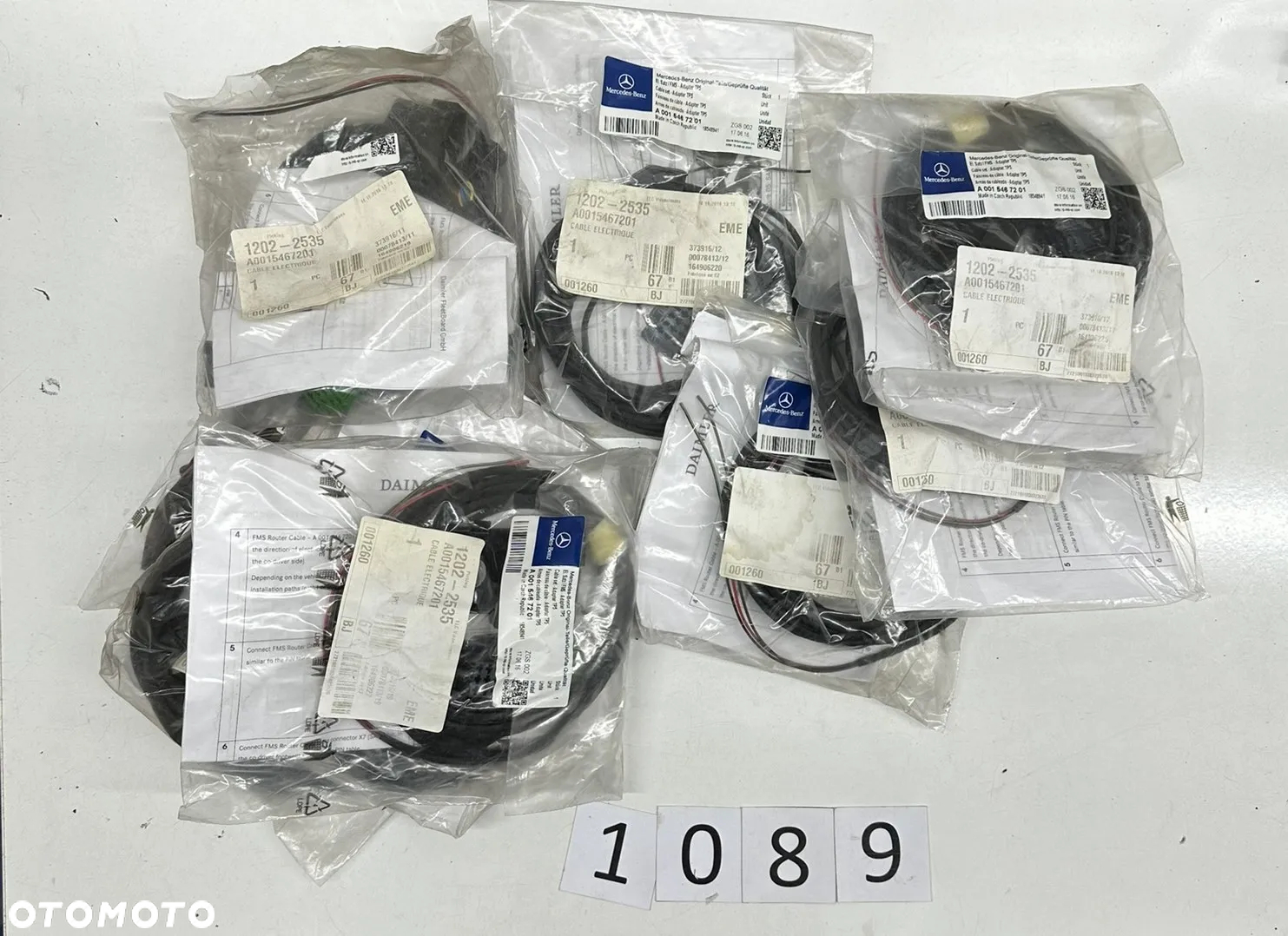Przewód elektryczny adaptera TP5, Mercedes Actros, A0015467201 - 2