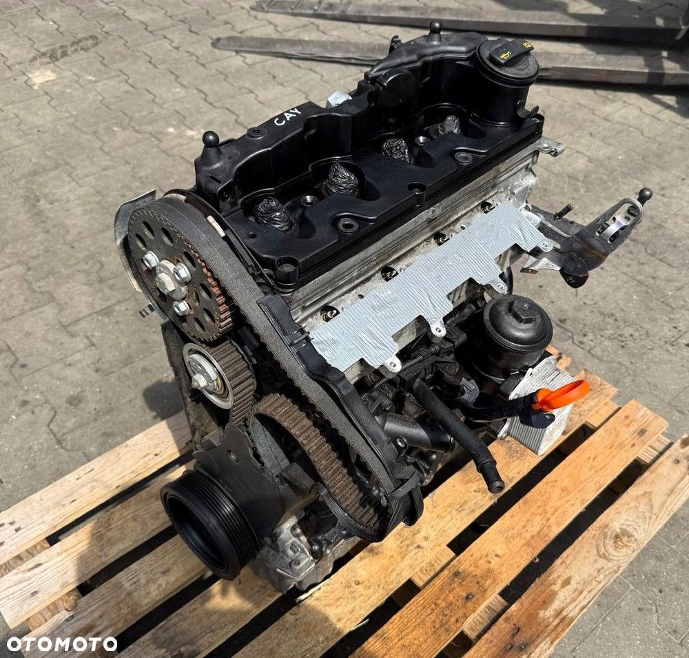 SILNIK VW GOLF CADDY 1.6 TDI CAY CAYA CAYB CAYC GOŁY SŁUPEK - 3