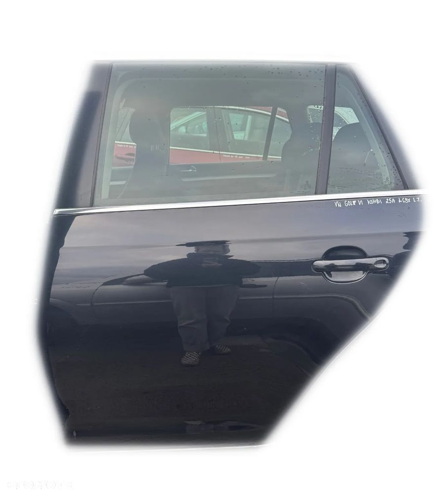 VW GOLF VI DRZWI LEWY TYŁ LEWE TYLNE LC9X KOMBI - 1