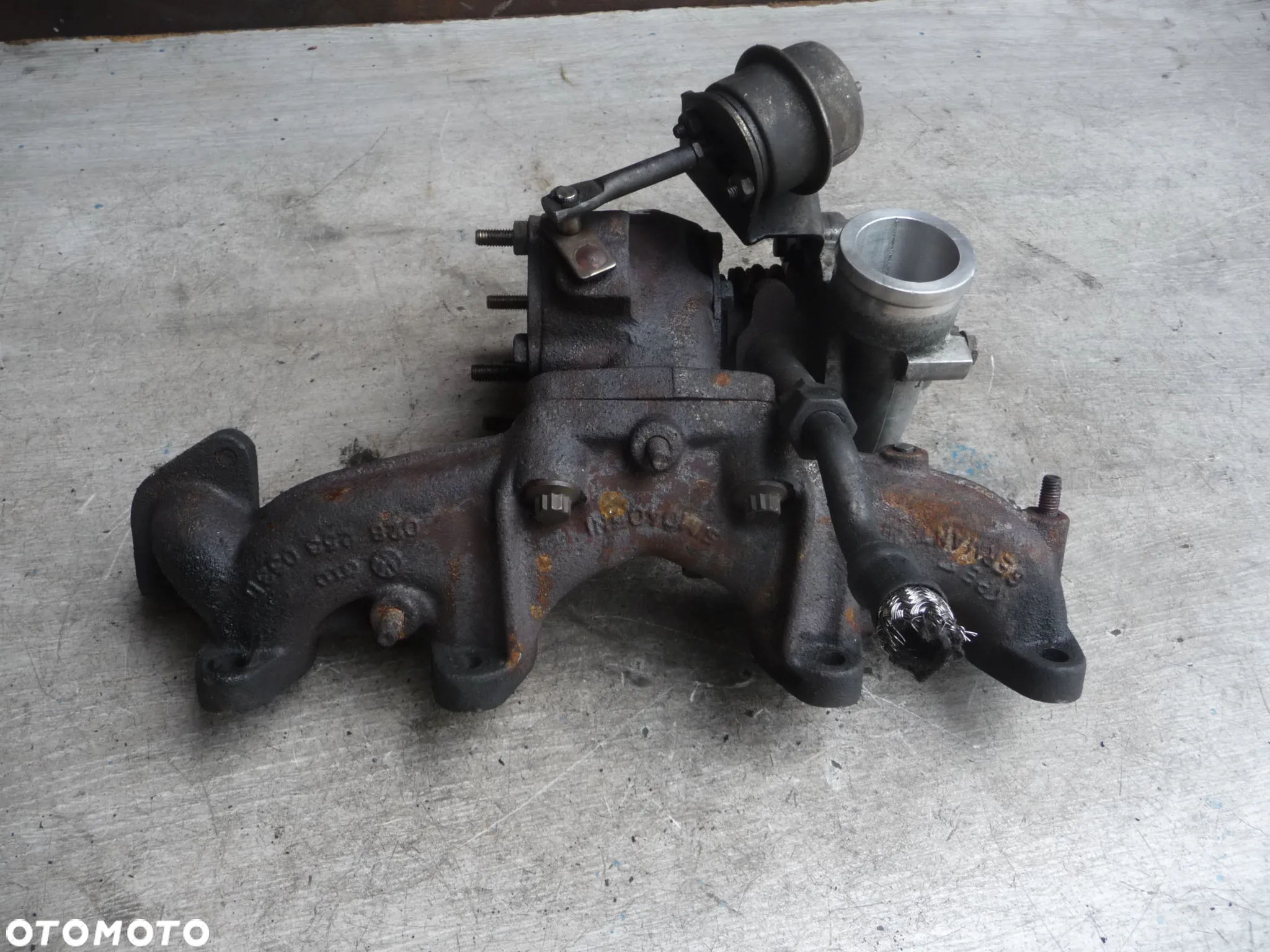 AUDI 80 B4 1.9TD 75KM TURBINA TURBOSPRĘŻARKA 028145703B - 10