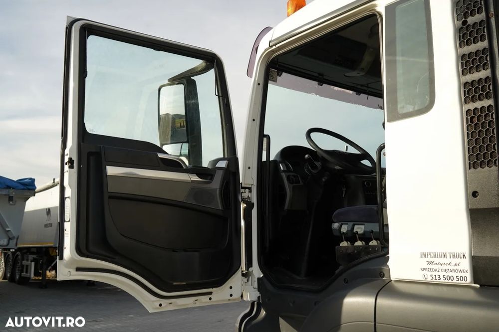 MAN TGS 35.440 / 8X4 / BASCULĂ SPATE / CLAPETĂ HIDRAULICĂ / MANUALĂ / EURO 5 - 25