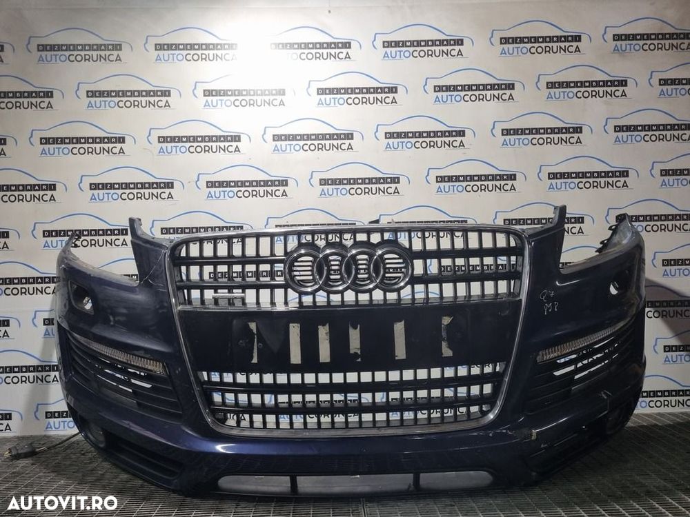 Bara fata AUDI Q7 2005 - 2009 ALBASTRU LZ5E (898) model cu spalatoare far 4L0807437D - 1