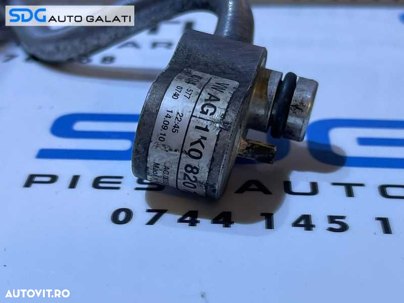 Teava Conducta Furtun Compresor AC Aer Conditionat Skoda Yeti 2.0 TDI CFHA CBDB 2010 - 2018 Cod 1K0820741CM [M4113] - 3
