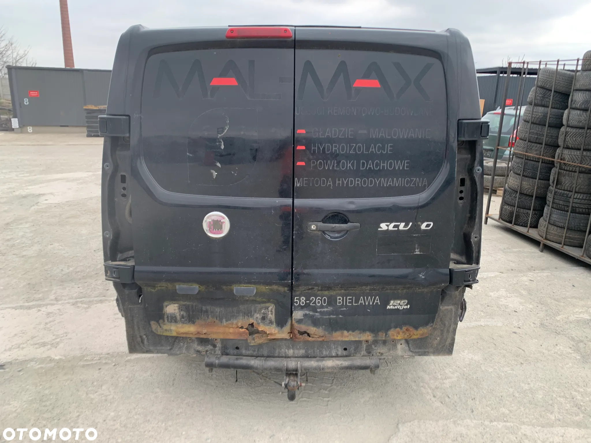 FIAT SCUDO 2009 2.0 JTD *SAMOCHÓD NA CZĘŚCI* 384 LAMPA LUSTERKO DRZWI MASKA KLAPA BELKA ZDERZAK BŁOTNIK PRAWA LEWA PRZÓD TYŁ - 3