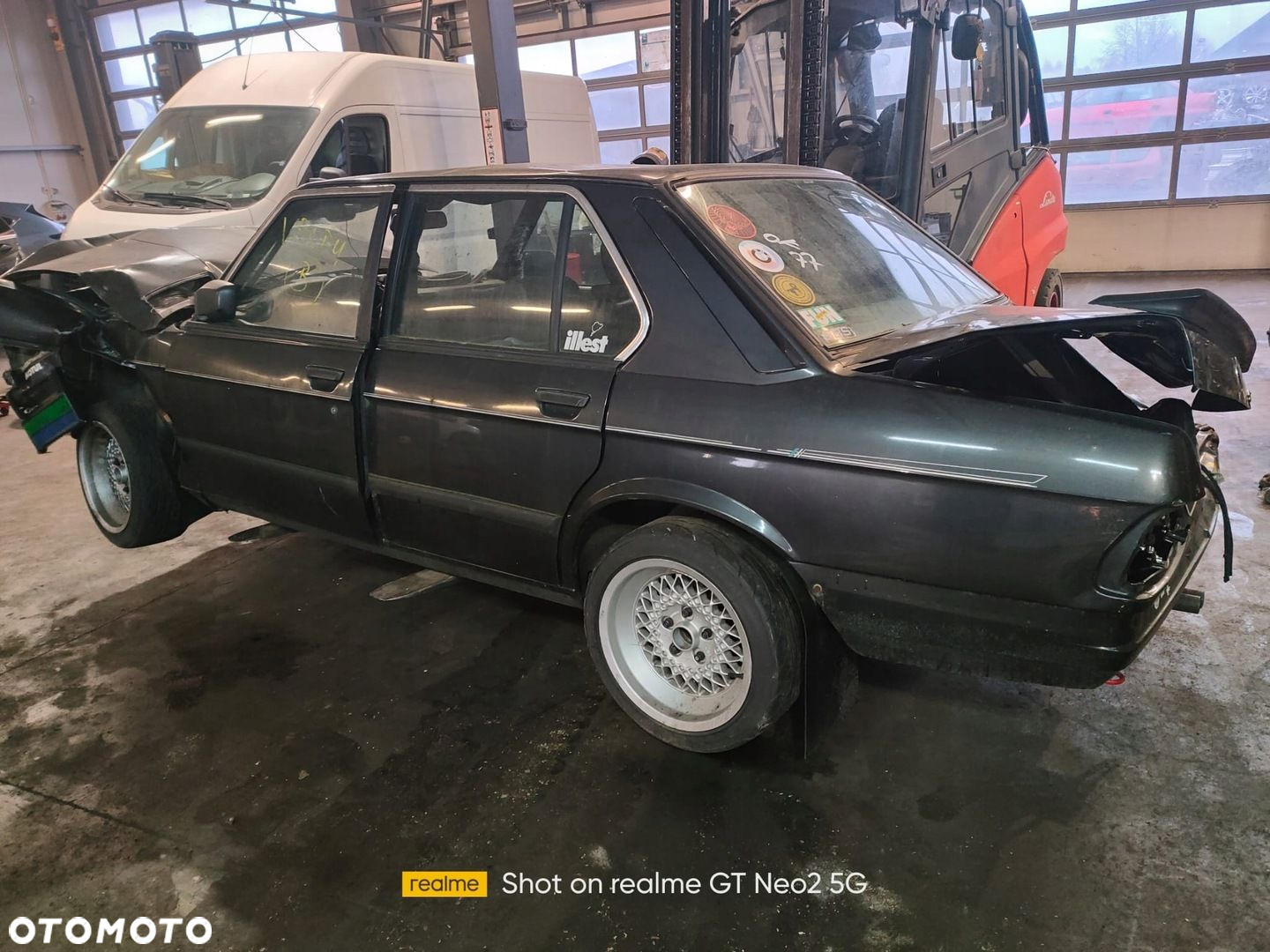 BMW 5 E28 LOTKA 1903898 SPOILER TYŁ KLAPY BAGAŻNIKA 51711903898 - 2