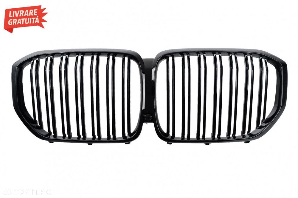 Grila Centrala BMW X5 G05 (2018-2022) Negru Lucios M Design - 1