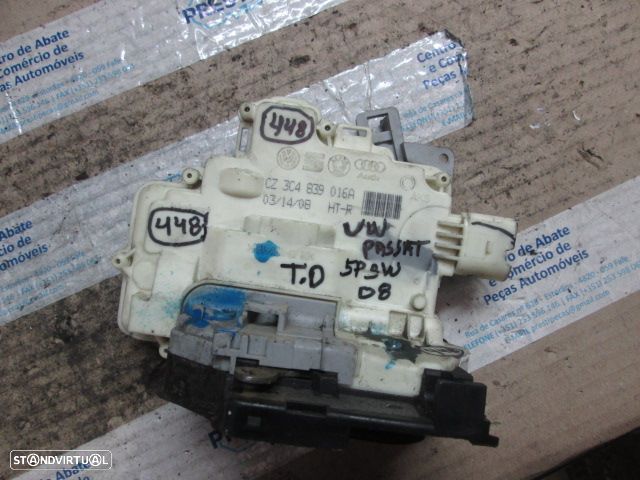 Fecho 3C4839016A VW PASSAT 2008 TD ELETRICO VW PASSAT 5 SW 3C 2007 2.0TDI 140CV 5P PRETO TD 7 PINOS - 1