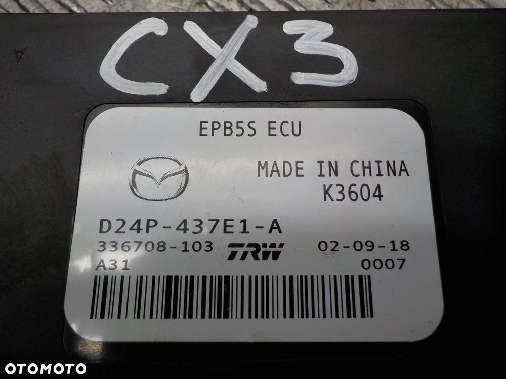 MAZDA CX-3 MODUŁ STEROWNIK D24P-437E1-A - 2