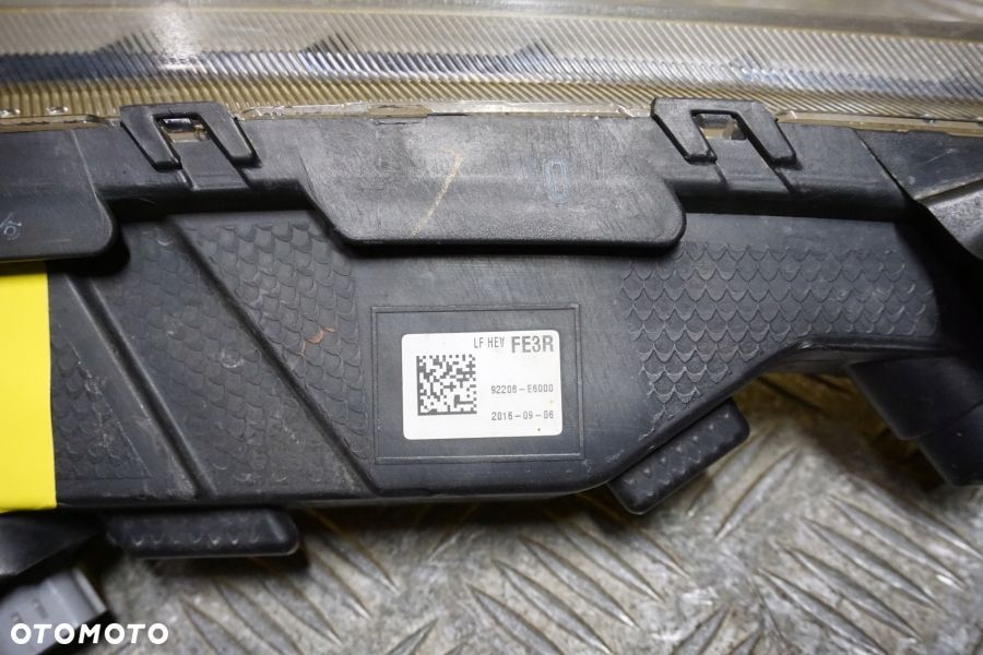 HYUNDAI SONATA 2016 - LAMPA LED DRL HALOGEN PRZÓD PRAWA USA - 6