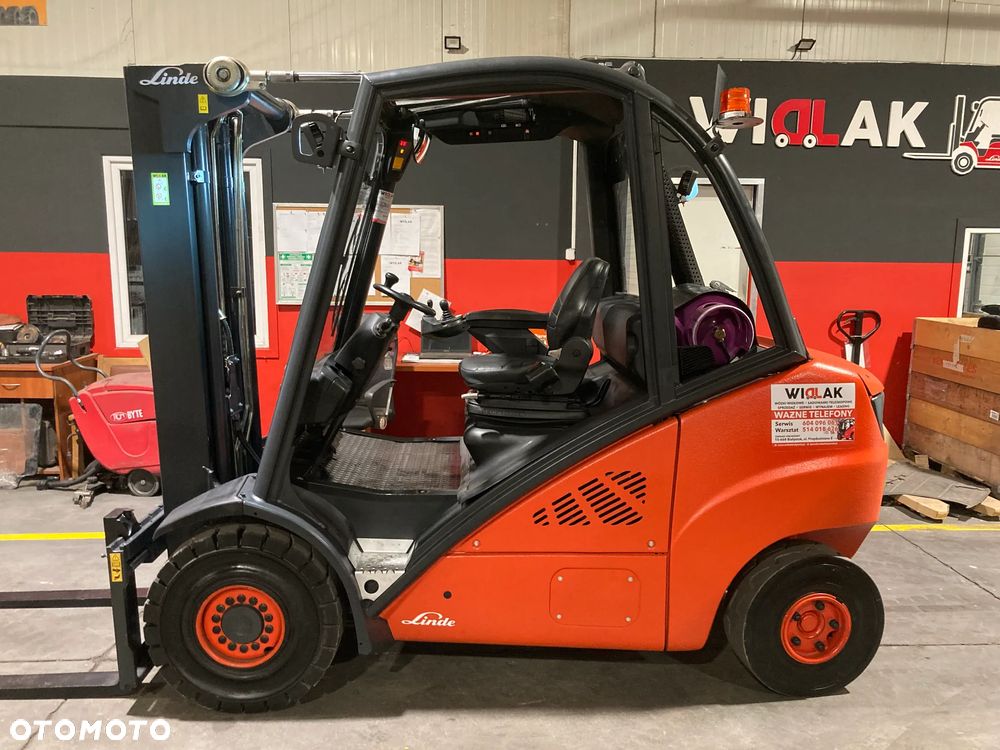 Linde [2017] WÓZEK WIDŁOWY LINDE H35T gaz 3,5t