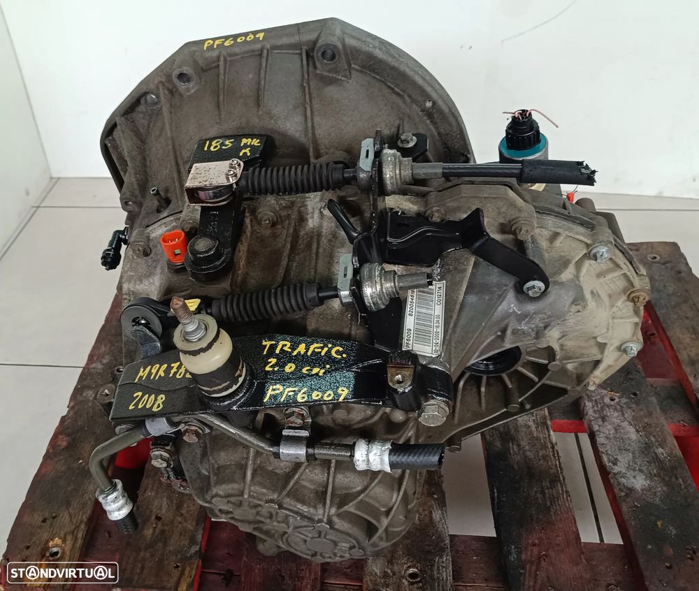 motor Renault Trafic 2.0DCI 115CV M9R782 caixa 6 velocidades PF6009 - 10