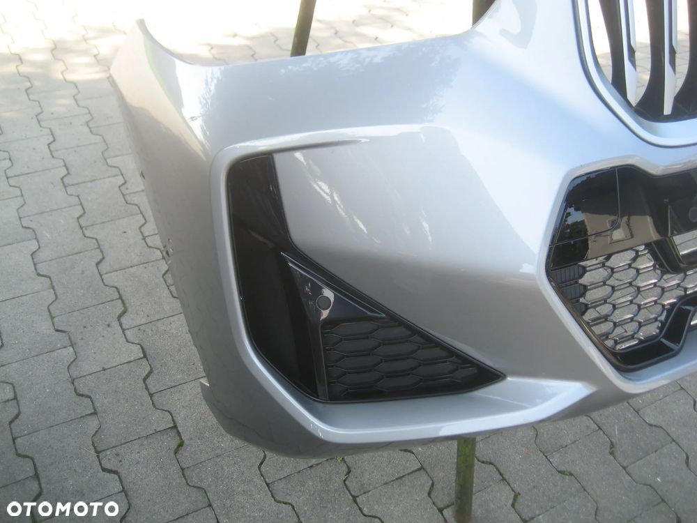 bmw x1 u11 m pakiet 22-25r zderzak przedni atrapa 6xpdc spacesilber - 3