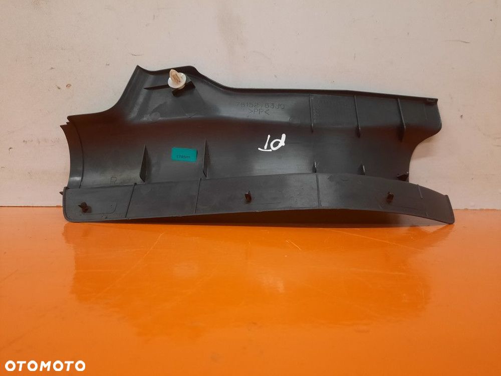 SUZUKI SWIFT IV MK6 04-10 TAPICERKA LISTWA PROGU PRAWA TYŁ  7615263J - 4