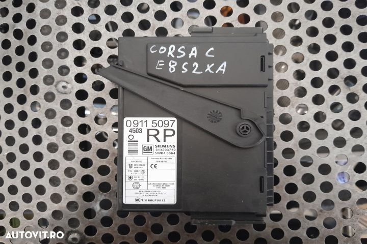 Calculator confort 09115097 09115097 Opel Corsa C [2000 - 2003] Hatch - 1