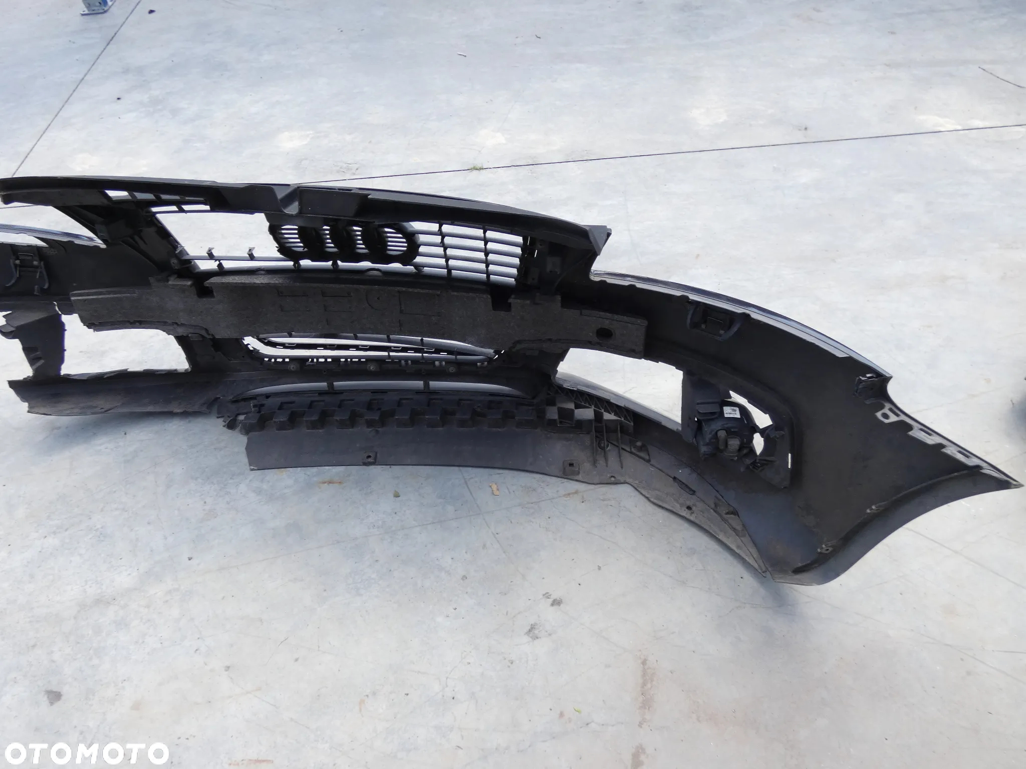 AUDI A3 8P LIFT S-LINE ZDERZAK PRZÓD PRZEDNI CZARNY LZ9Y GORLICE K02/86 - 14
