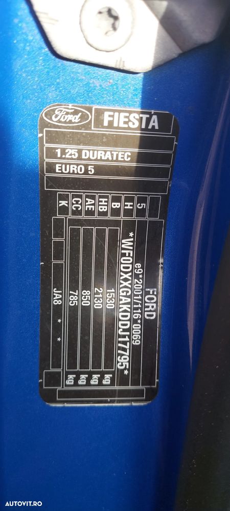 Ford Fiesta 1.25 Trend - 16
