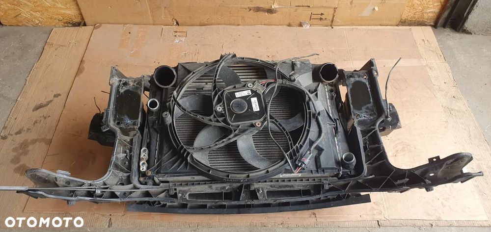Pas przedni chłodnice wentylator wzmocnienie BMW X1 E84 Lift M-Pakiet 2.0D 9229021 7810291 7588974 - 15