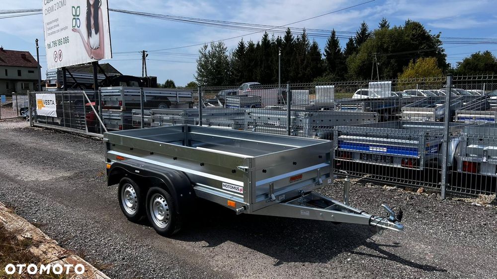 Neptun Przyczepa Neptun N7-253 2rt 253x129x40cm 2 oś dwuosiowa mocna spawana Targowisko k. Krakowa HIT!! - 3