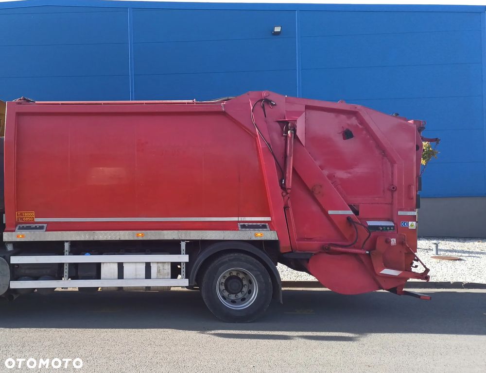 Zabudowa śmieciarki NORBA jednokomorowa 110-1100L - 3