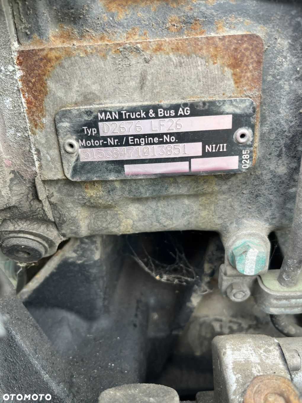 BLOK  WAŁ MAN TGX E6 440 D2676 LF26, 350TYŚ KM - 14
