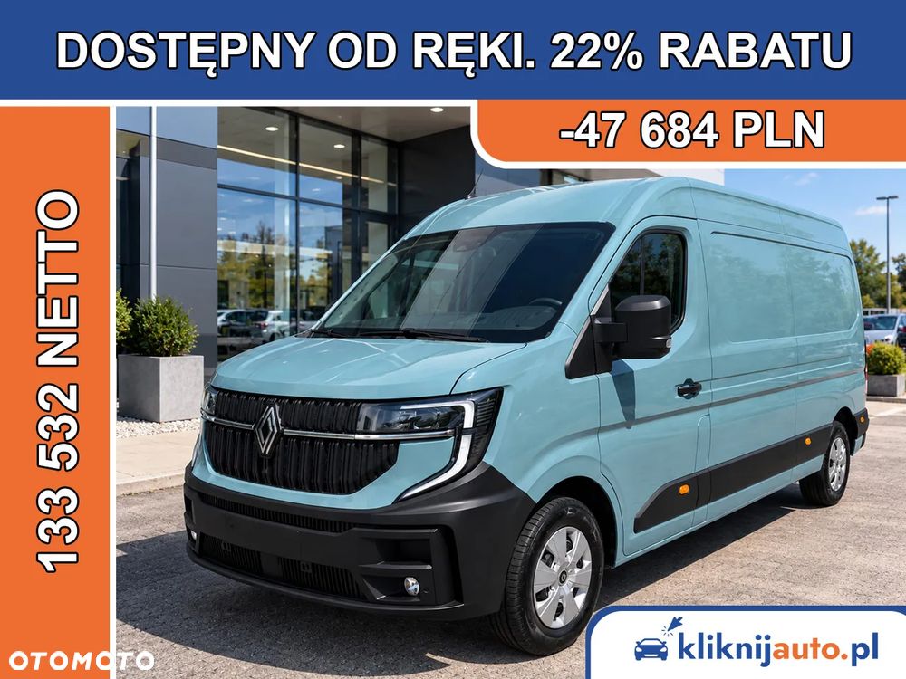Renault MASTER Furgon FWD EXTRA 3,5T L3H2 2.0 dCi 170KM AT9 - 2