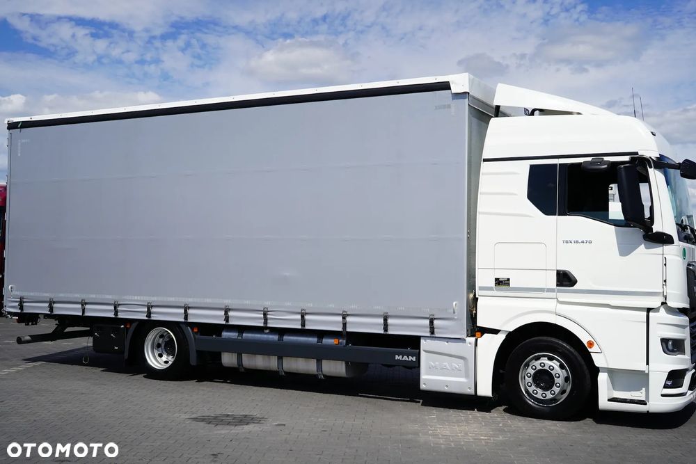 MAN TGX / 18.470 / FIRANKA / E 6 / GM / 19 PALET / RETARDER / ŁAD. 7 615 KG - 16
