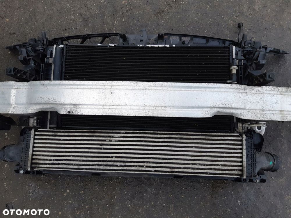 AUDI A7 4G 3.0 TDI PAS PRZEDNI WENTYLATORY CHŁODNICE KOMPLETNY - 14