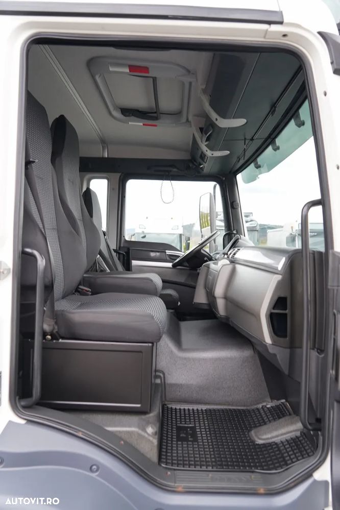MAN TGM 18.340 / 4X2 / BASCĂLARE 3 LATERALĂ / BANCĂ HIDRODOXY / CAMION CU 7 LOCURI / BORDMATIC - 32