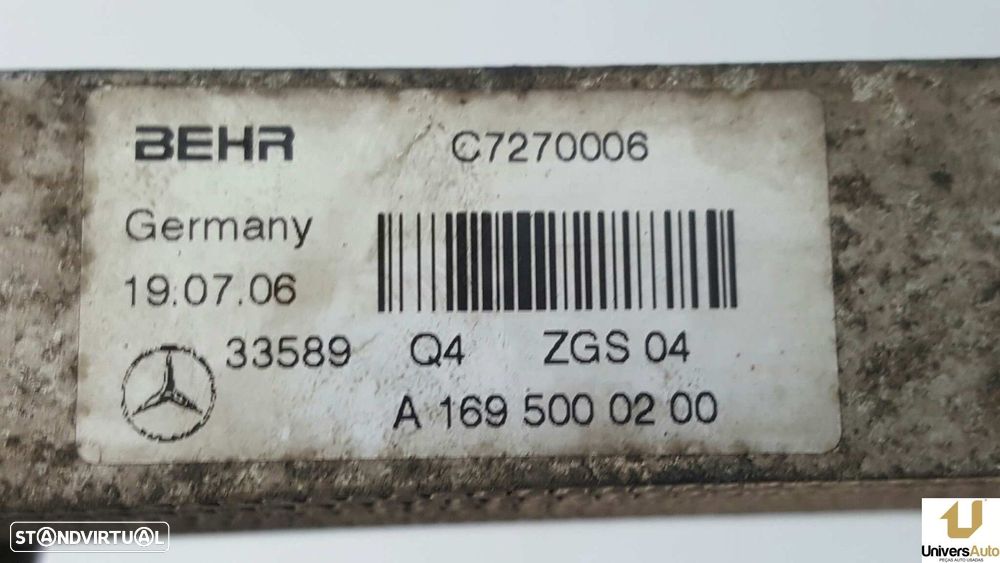 RADIADOR DE CAIXA DE VELOCIDADES MERCEDES CLASE B (W245) 200 CDI (245.208) - 2