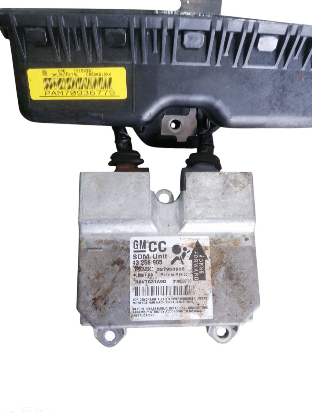 DESKA ROZDZIELCZA KONSOLA PODUSZKA OPEL CORSA D - 4